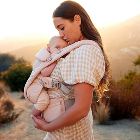 Canguru Ergobaby 4 Posições Omni 360 Air Mesh - Pink Quartz