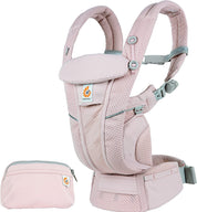 Canguru Ergobaby 4 Posições Omni 360 Air Mesh - Pink Quartz