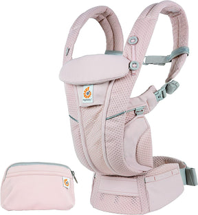 Canguru Ergobaby 4 Posições Omni 360 Air Mesh - Pink Quartz