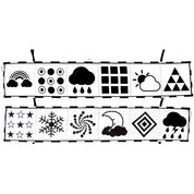 Livro Sensorial de Estímulo Visual - Montessori - Ama Mamma