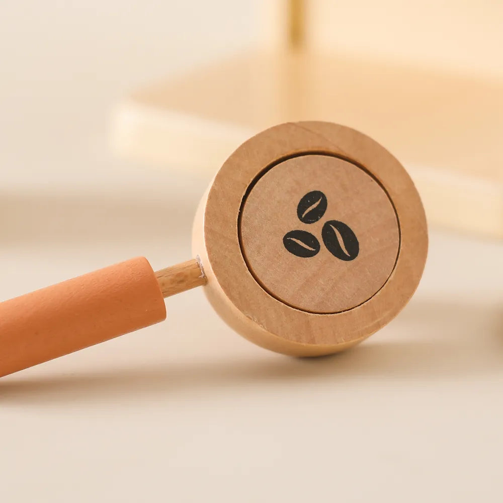 Cozinha Montessori - Máquina de Café Expresso de Madeira - Ama Mamma