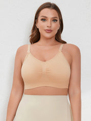 Ajustável sem costura plus size sutiã de enfermagem respirável feminino sutiã de amamentação roupa interior de alta qualidade roupas para grávidas push up
