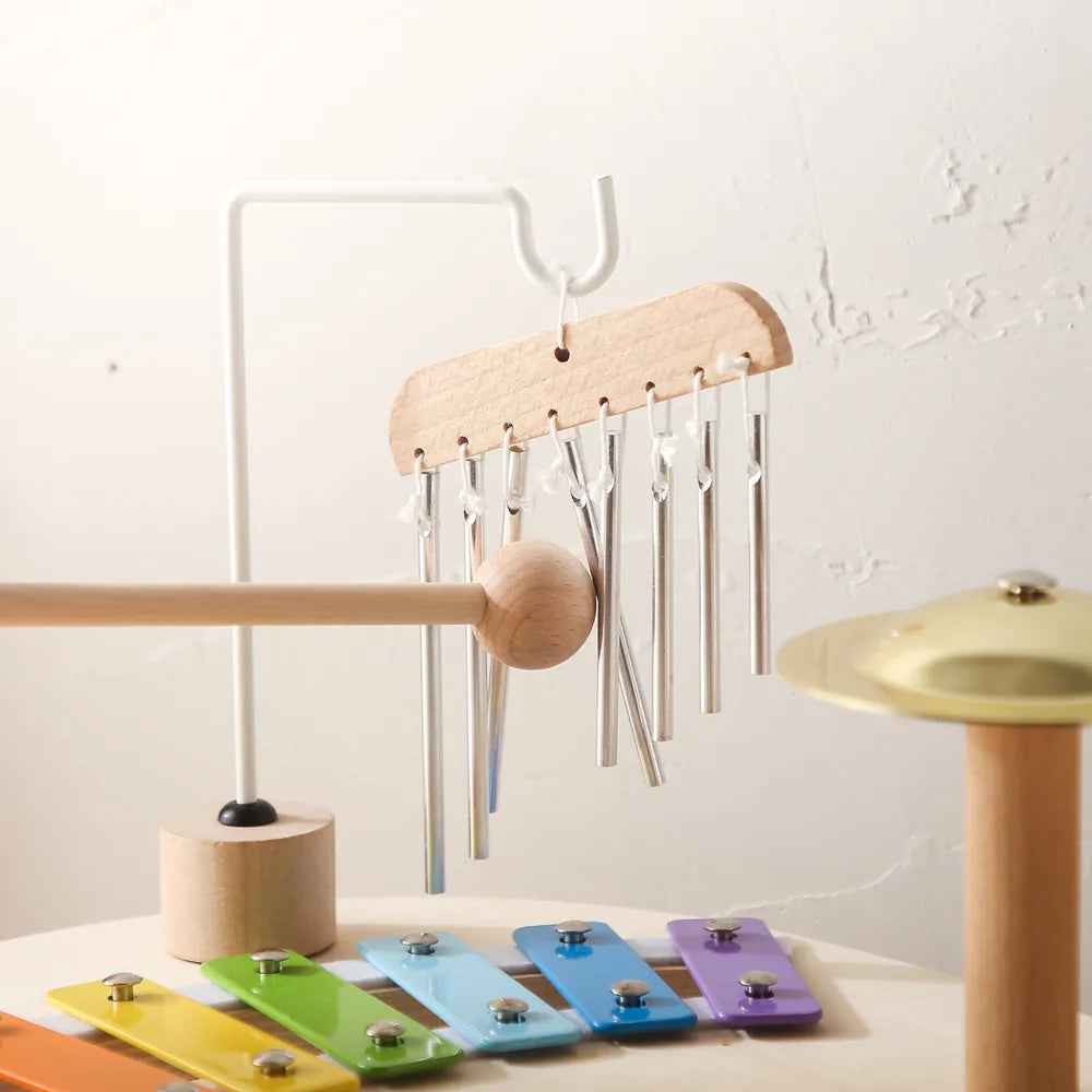 Instrumento Musical Infantil Montessori - Bateria - Ama Mamma