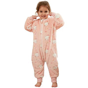 Macacão Pijama de Inverno Infantil Fleece com Zíper Longo - Ama Mamma