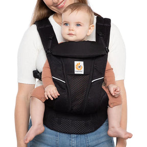 Canguru Ergobaby 4 Posições Omni 360 Air Mesh - Black