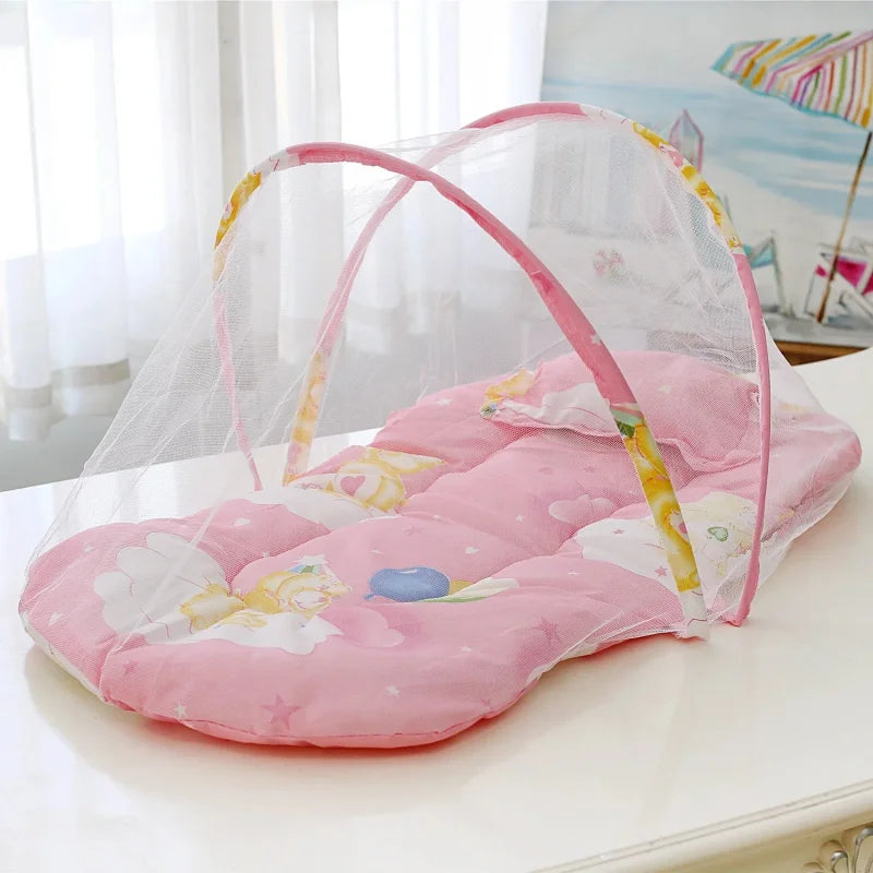 Berço Portátil com Mosquiteiro Dobrável Ama Mamma - Ama Mamma