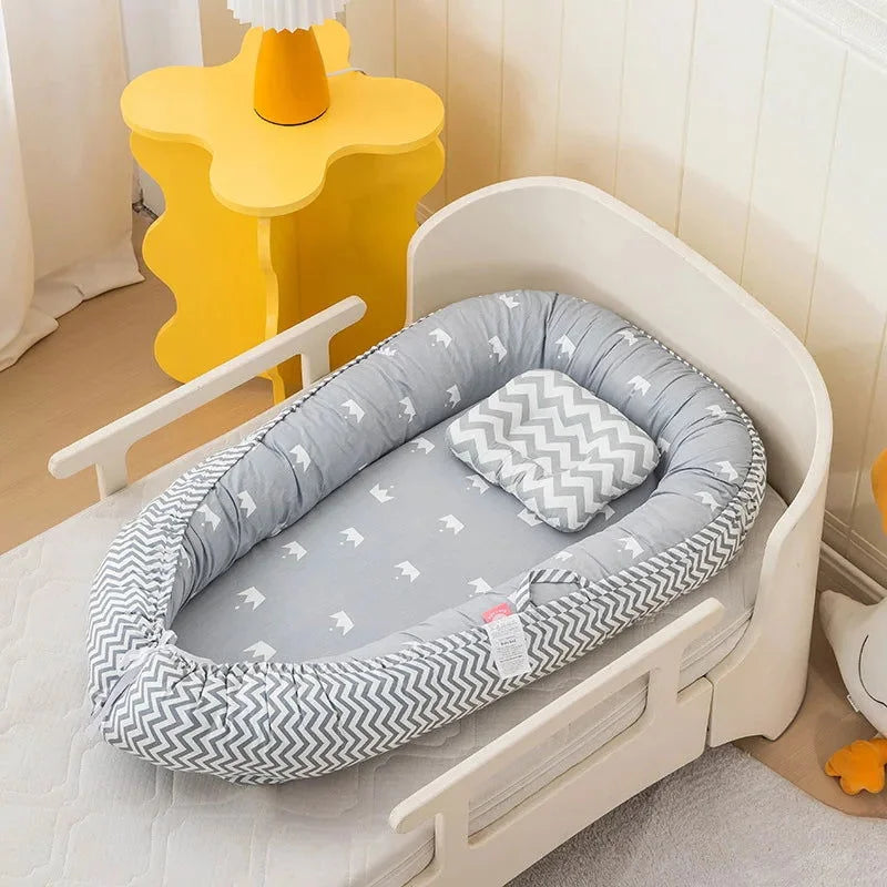 Berço Portátil de Algodão Confortável Ama Mamma - Ama Mamma