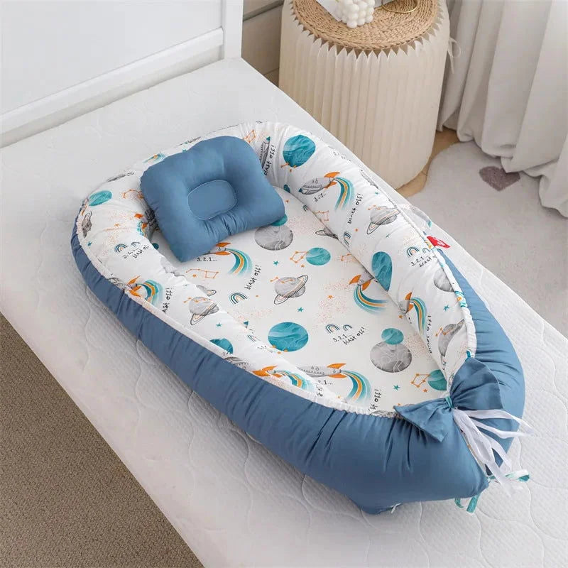 Berço Portátil de Algodão Confortável Ama Mamma - Ama Mamma
