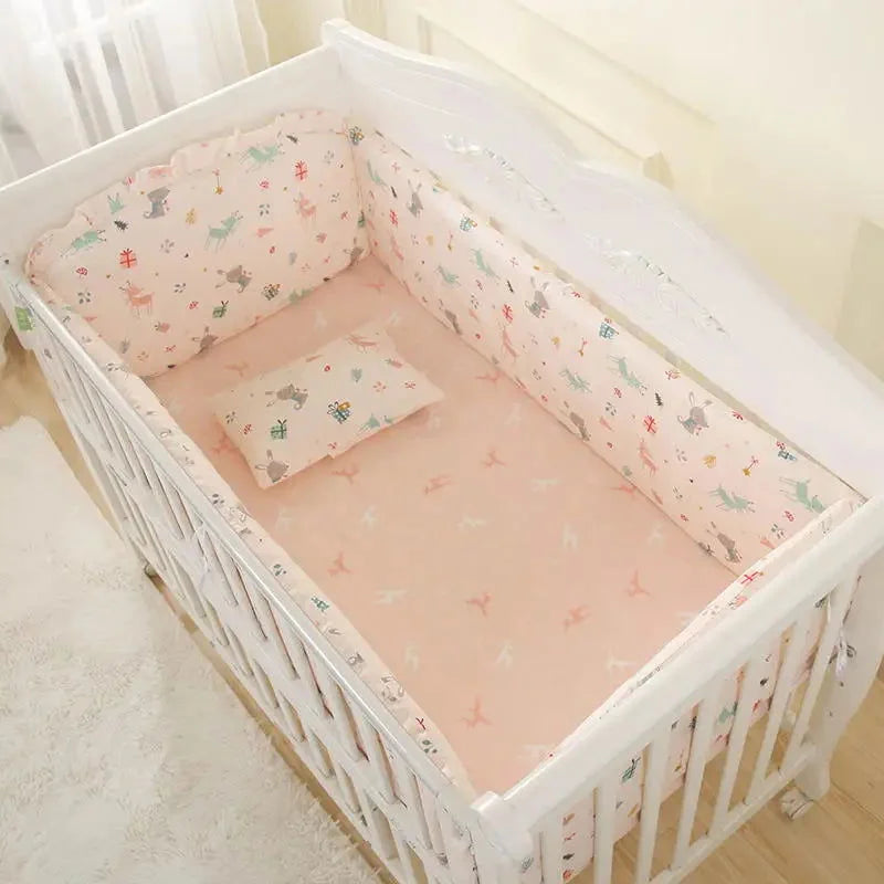 Conjunto Completo Roupa de Cama de Algodão para Bebê Ama Mamma - 6 Peças - Ama Mamma