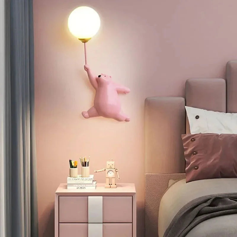 Arandela Moderna Decoração Quarto Infantil Estilo Contemporâneo Ama Mamma - Ama Mamma