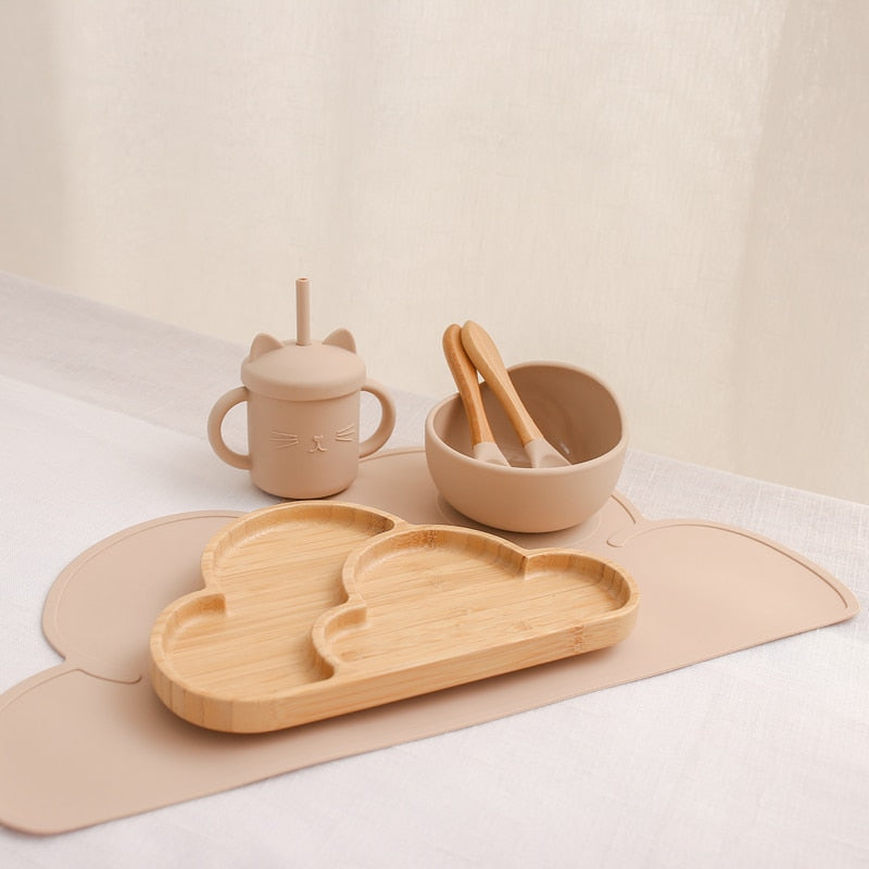 Kit Alimentação do Bebê Nuvem - Ama Mamma