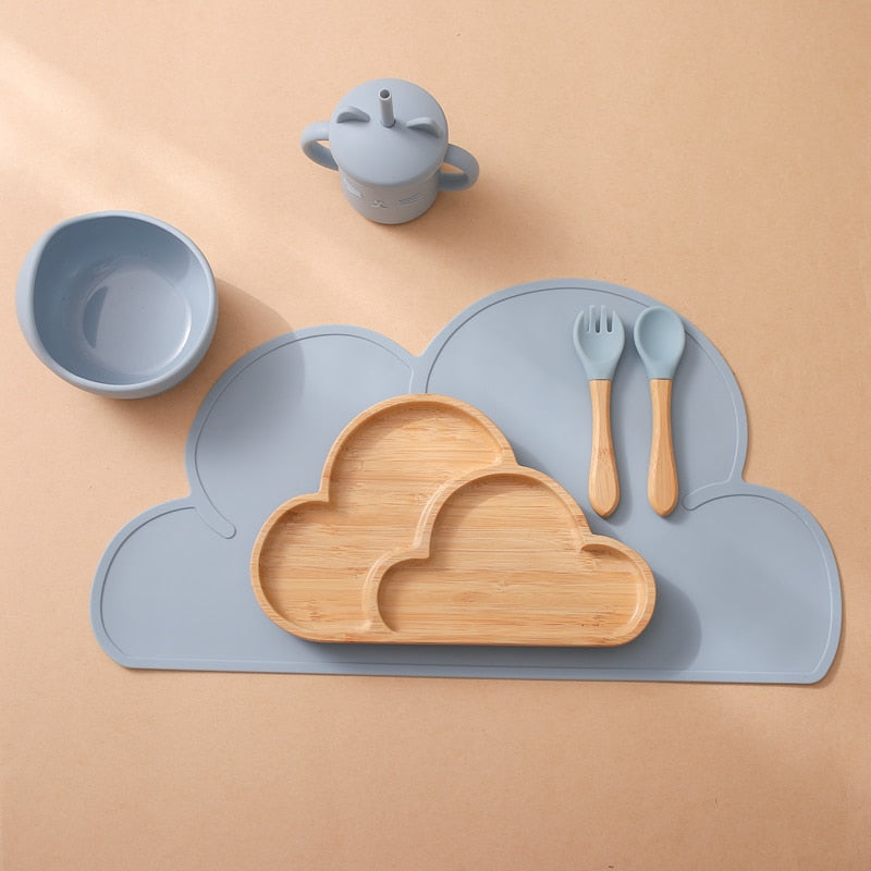 Kit Alimentação do Bebê Nuvem - Ama Mamma