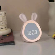 Despertador Infantil de Coelho com LED e Luz Noturna Ama Mamma - Ama Mamma