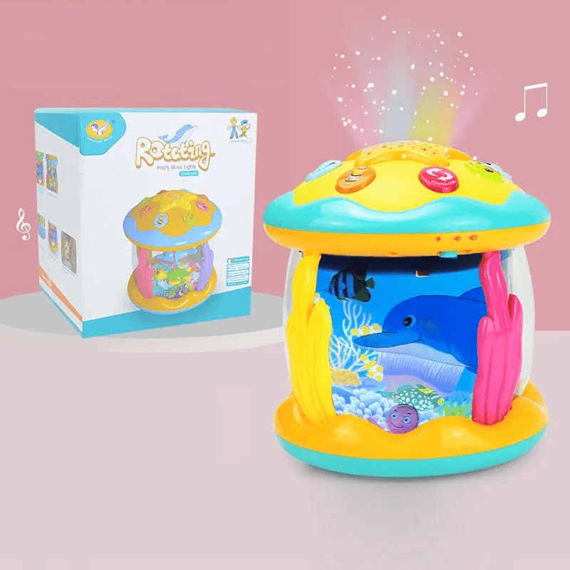 Brinquedos Educativos | Projetor Musical - 0~36 Meses - Ama Mamma