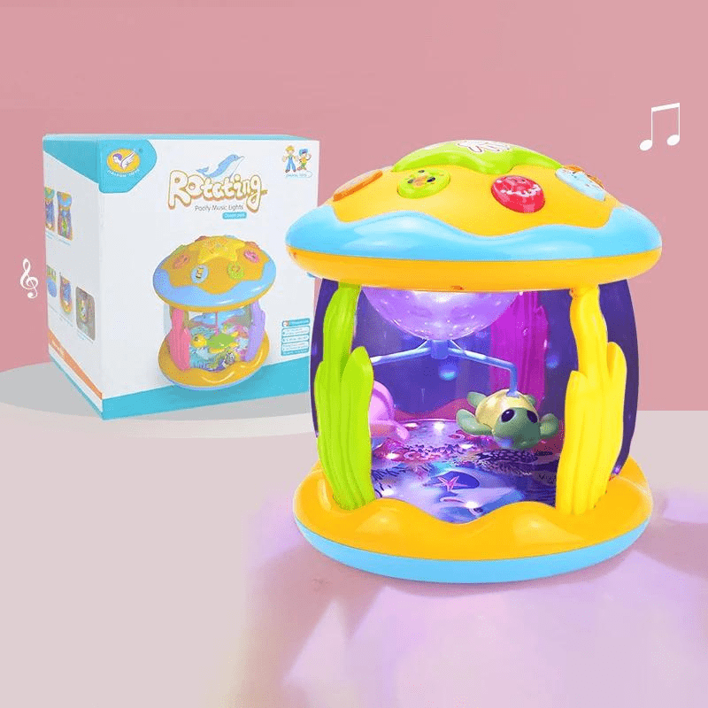 Brinquedos Educativos | Projetor Musical - 0~36 Meses - Ama Mamma